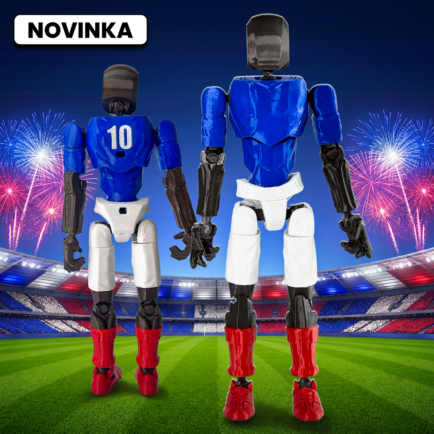 Sada 3 futbalistov